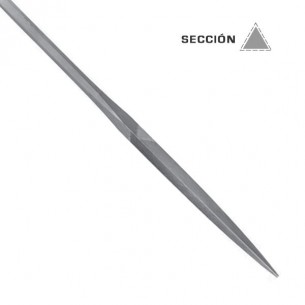 Lima vallorbe "habilis" triangular 215 mm/9.4mm