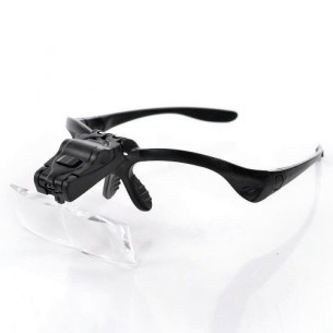 Lupas Binoclares con montura 5 lentes 2