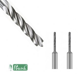 Juego de 2 brocas tungsteno helicoidal 0.8o mm.