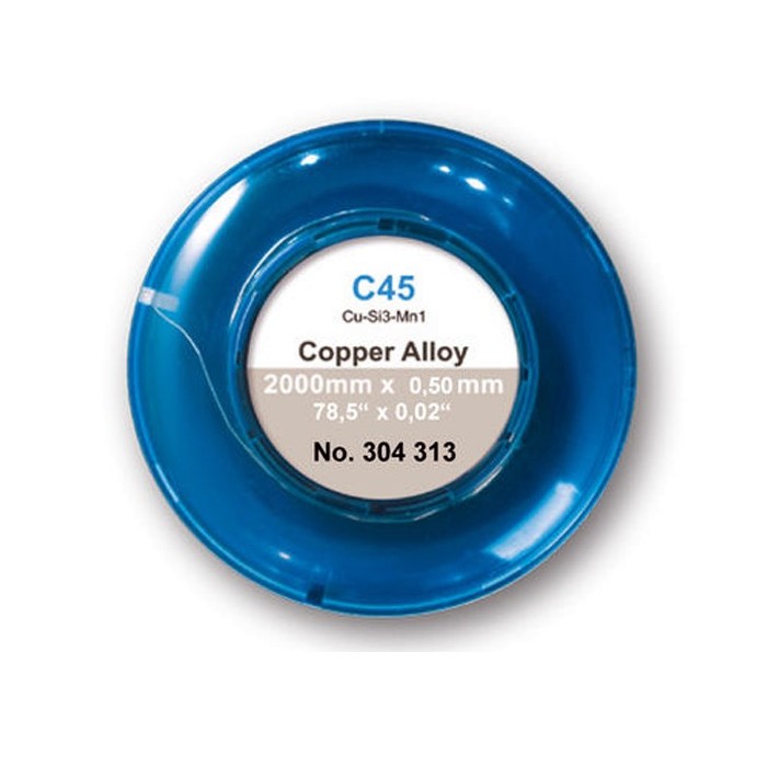 Hilo de cobre CU C45 2000 x 0.5 mm