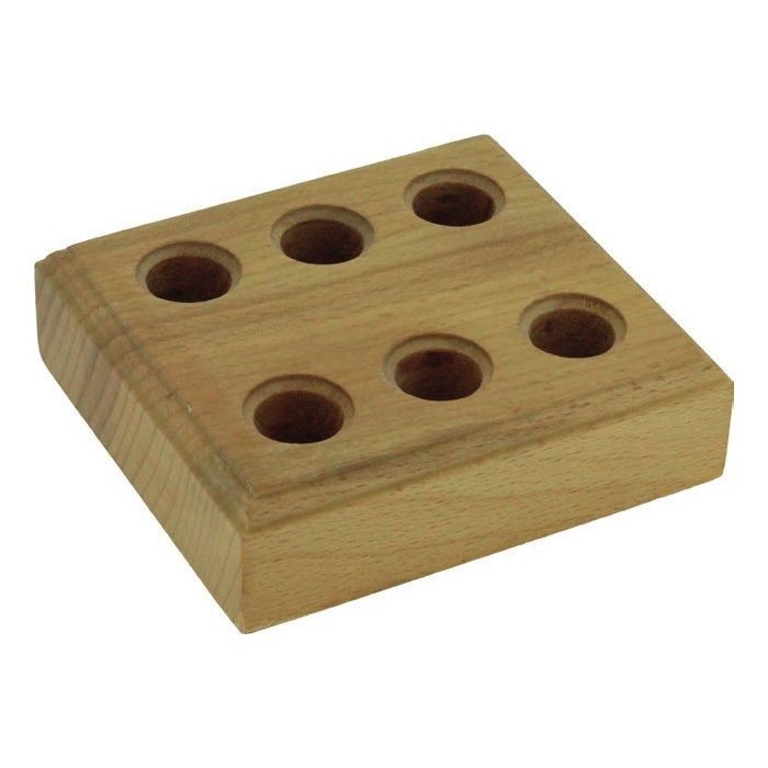 Soporte de madera para 3 alicates