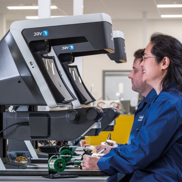 Visor alta definición estéreo digital ergonómico 3D con zoom
