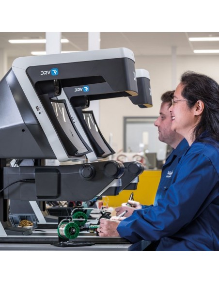 Visor alta definición estéreo digital ergonómico 3D con zoom
