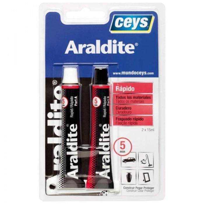 Adhesivo rápido Ceys Araldite 5+5 ml.