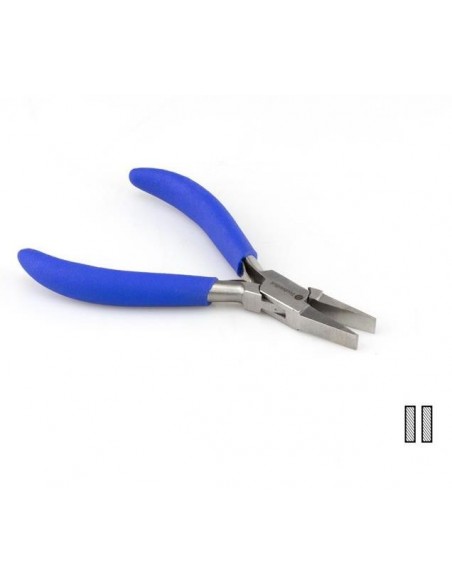 Alicate TECHNOFLUX 130 mm plano estrecho 4 mm. calidad EXTRA