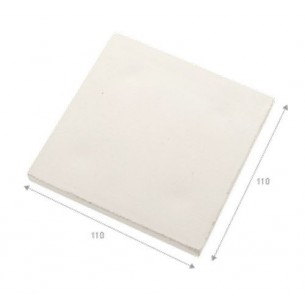 Ladrillo refractario 110x1100x10 mm.
