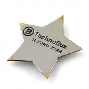 Estrella de toque de plata Technoflux 9 a 22 quilates y plata 2