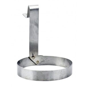 Ánodo inoxidable circular rectificador para vaso 400 cc.