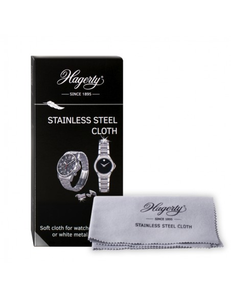 Gamuza para relojes inoxidables Hagerty STAINLESS STEEL WATCH CLOTH