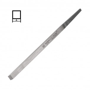 Buril plano cuadrado WS nº 30 Vallorbe