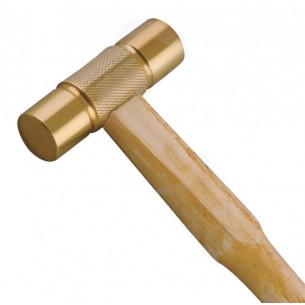 Marteau d'horloger en laiton 15 mm. 2