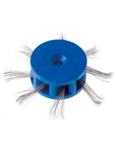 Cepillo de acero para matizar Hatho 34x0,20 mm