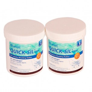 Compuesto de silicona Castaldo Quick-Sil Firm 1 kg.
