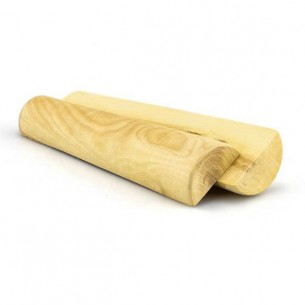 Fuste de madera para engastar