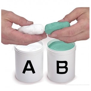 Compuesto de silicona Castaldo Quick-Sil Firm 1 kg. 2