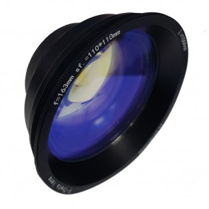 Objectif 110 mm. F163 pour les machines DELASER