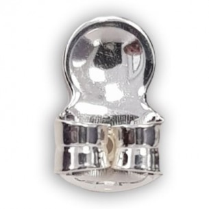 Pression d'argent avec support d´oreille