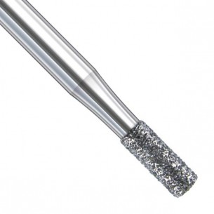Fraise cylindrique 0,8 mm. revêtu de diamant Edenta 3 unités