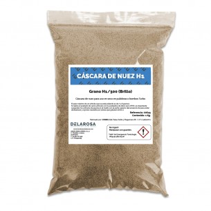 Cáscara de nuez granulado h1/500 1Kg.