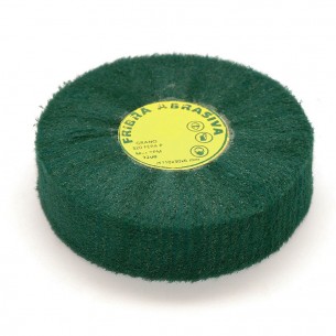 Green abrasive brush 110 x 30 mm.