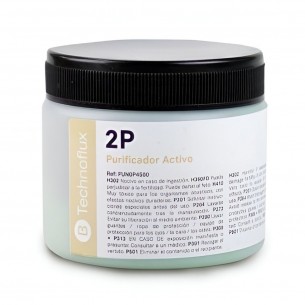 Purificador activo 2P Technoflux 400 g.