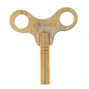 Llave de cuerda para reloj de pared "mariposa"