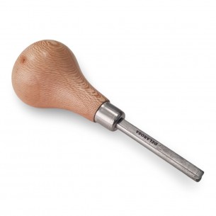 Empujador (bruñidor) de punta bisel para engastar piedras 2