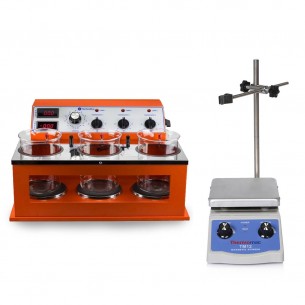 Technoflux Galvanic bath rectifier 3 glasses/2 liter and...