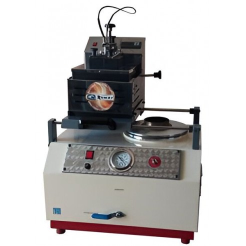 Vacuum casting machine with assembled casting...
