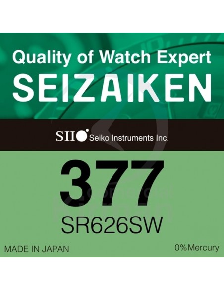 Watch battery 10 units Seizaiken SE-377