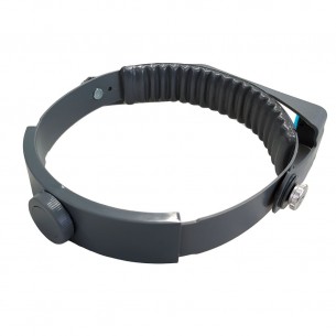 Lupa binocular de visera ajustable con 4 lentes 2