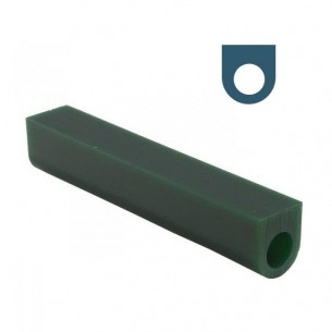 Tubo de cera Ferris verde para sello