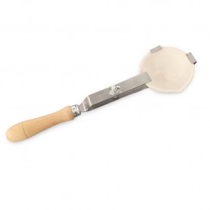 Support pour creusets ronds de 55 mm. main gauche