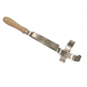 Support for 85 mm. round crucibles left hand 2