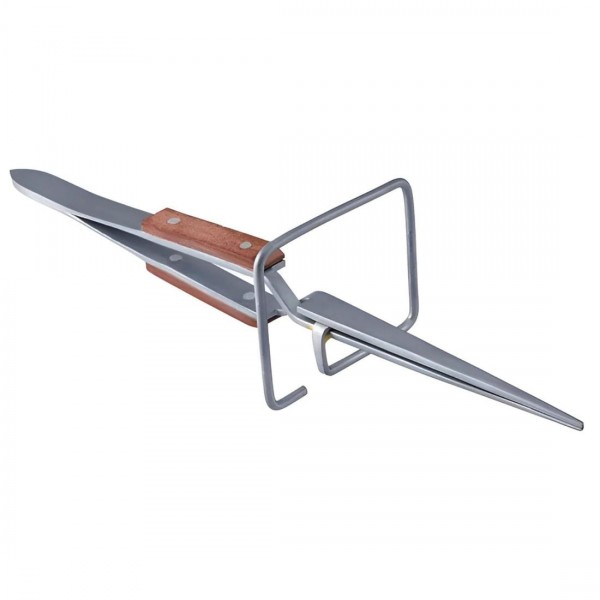 Insulating straight crossed tweezers with...