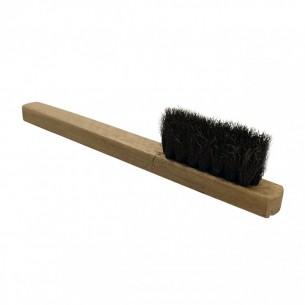 Mini brosse avec manche en bois, 3 rangs, 180 mm.