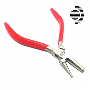 Pince mixte ronde-creuse 130 mm.