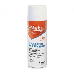 Spray CerMark Ultrablack para marcado de láser 57 gramos