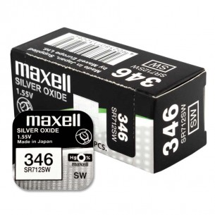 Pila de reloj 10 unidades Maxell 346