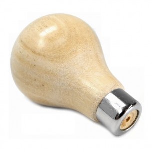 Mango de buril en madera de haya forma de pera